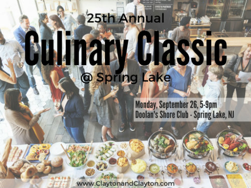 25th annual culinary classic, doolan's Shore Club, Spring Lake, NJ