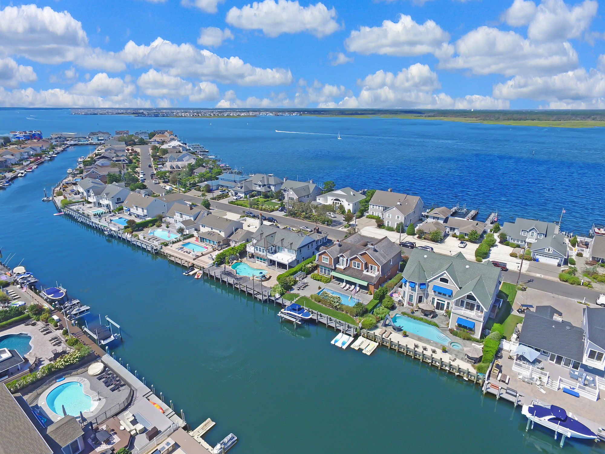 Luxury waterfront properties