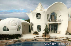 Shell home in mexico Isla Mujares
